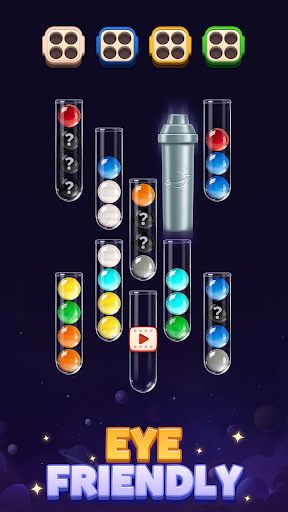 Szklane naczynia z płynną animacją uspokajają wzrok